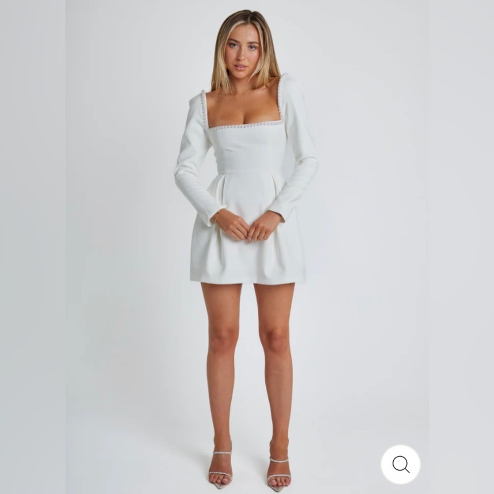 Odd Muse: THE ULTIMATE MUSE PEARL DRESS | WHITE Size Small
